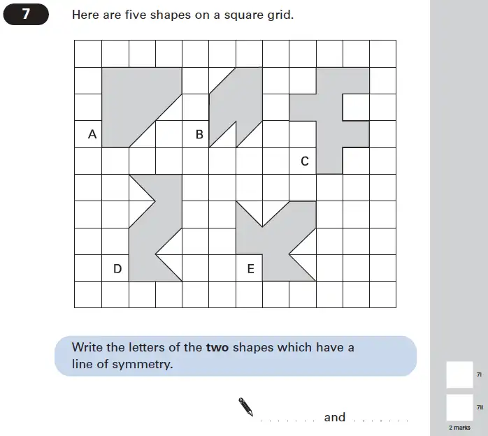 Question 7 - Maths Question Paper 1 - 2004