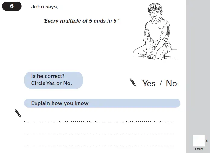 Question 6 - Maths Question Paper 2 - 2004