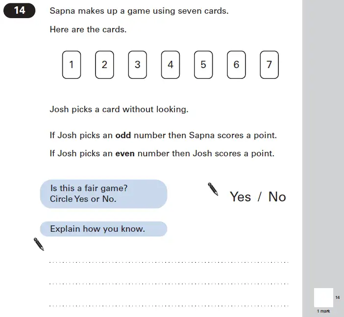 Question 14 - Maths Question Paper 1 - 2005