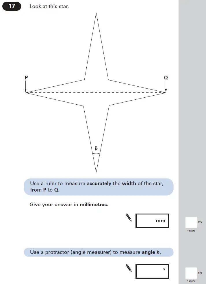 Question 17 - Maths Question Paper 1 - 2005