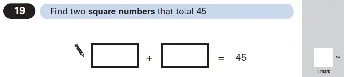 Question 19 - Maths Question Paper 1 - 2005
