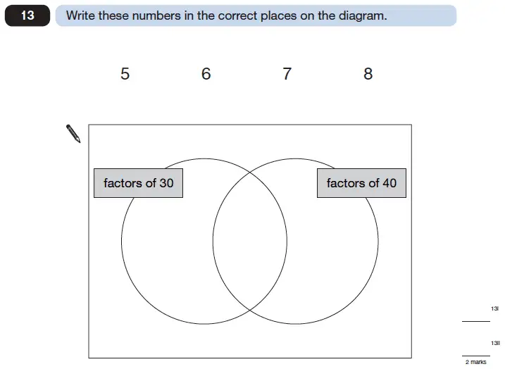 Question 13 - Maths Question Paper 1 - 2006
