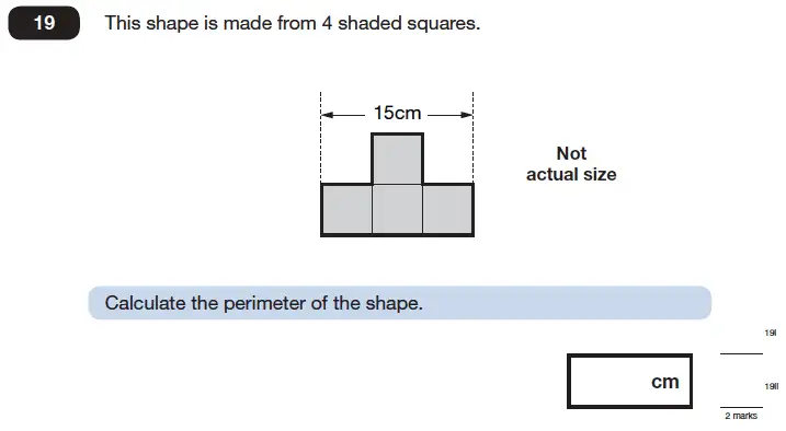 Question 19 - Maths Question Paper 1 - 2006