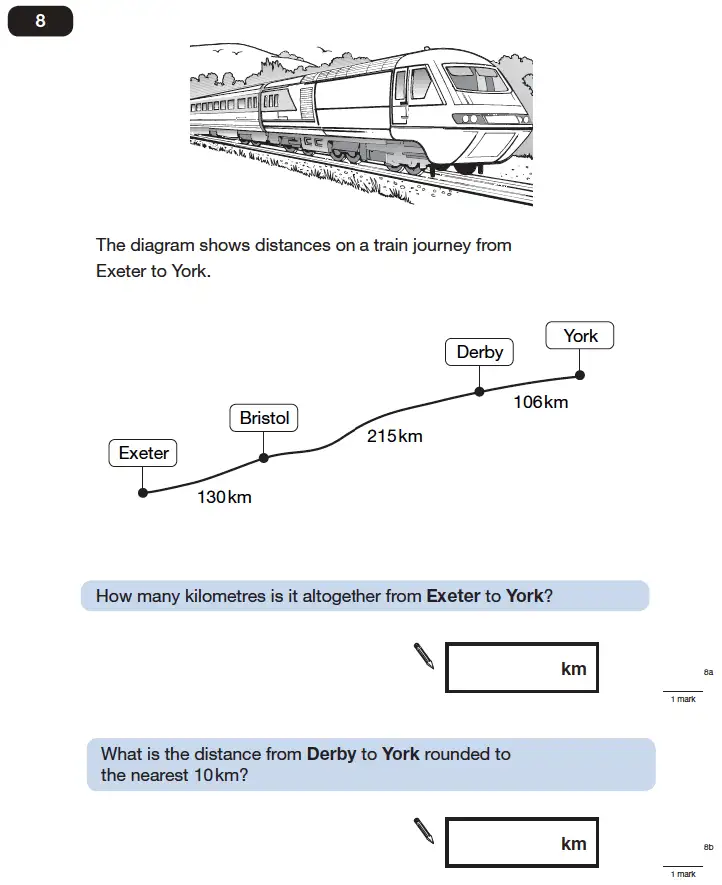 Question 8 - Maths Question Paper 1 - 2006