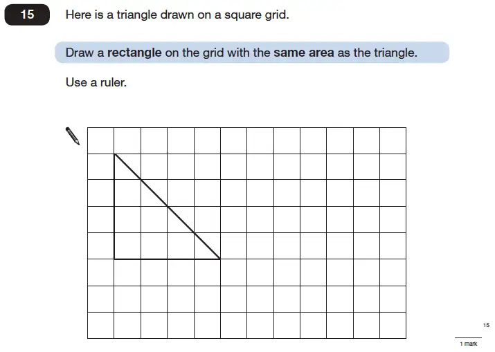 Question 15 - Maths Question Paper 2 - 2006