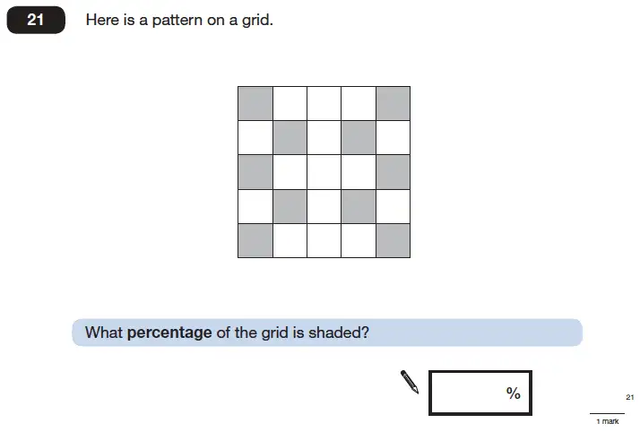 Question 21 - Maths Question Paper 2 - 2006