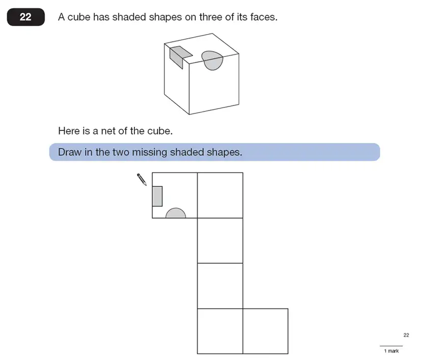 Question 22 - Maths Question Paper 1 - 2007