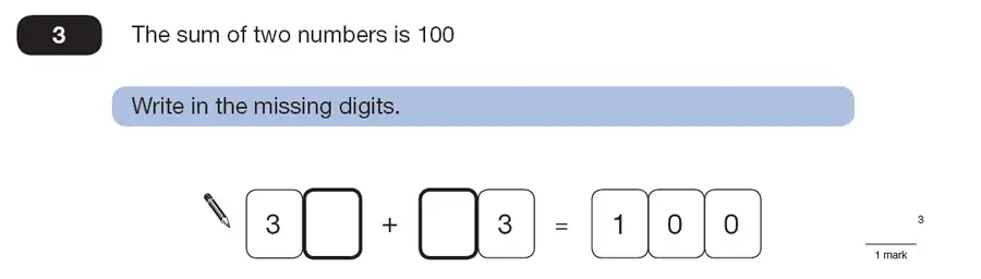Question 3 - Maths Question Paper 2 - 2007