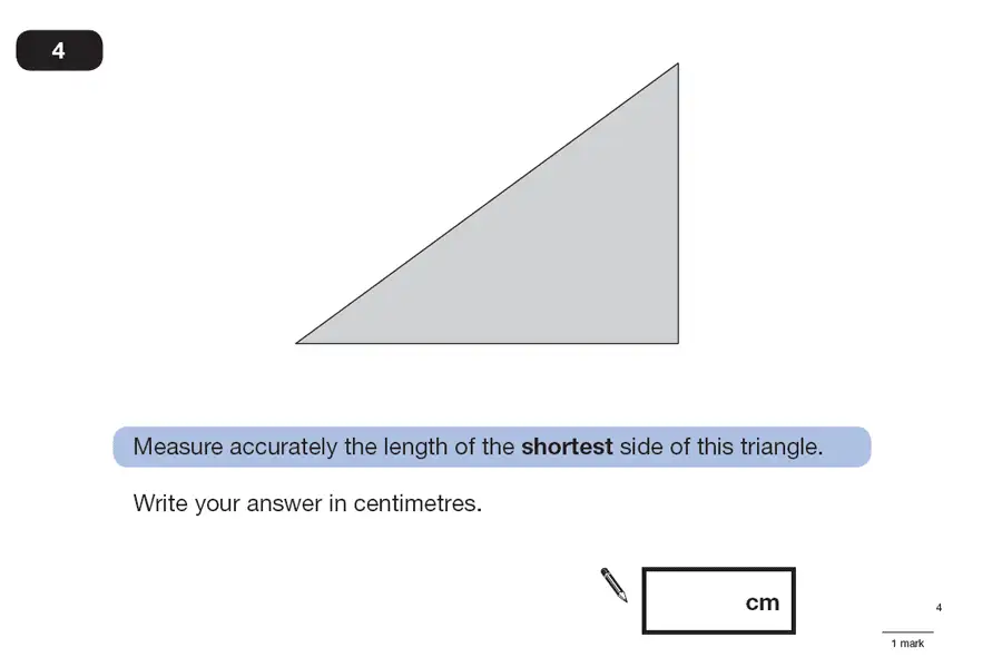 Question 4 - Maths Question Paper 2 - 2007