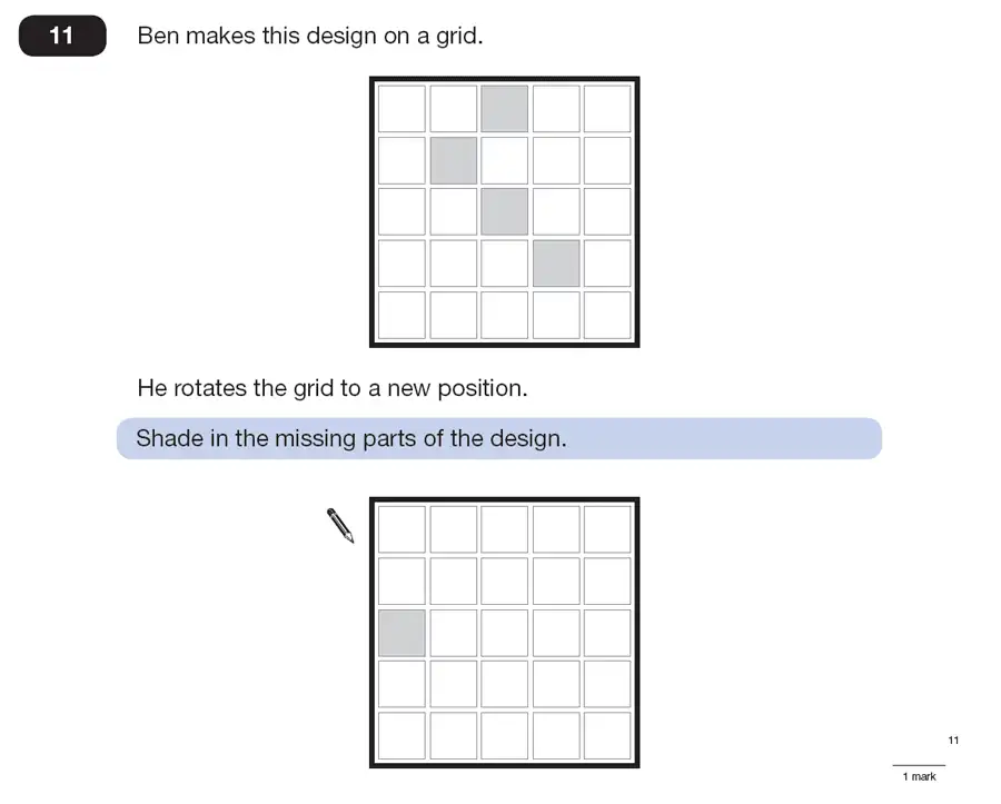 Question 11 - Maths Question Paper 2 - 2008