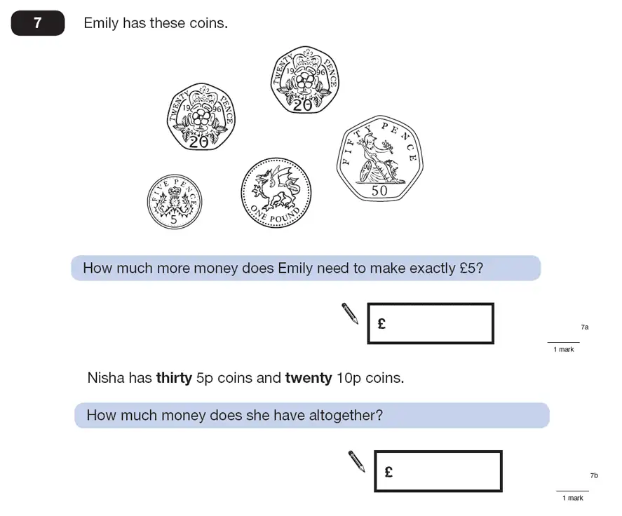 Question 7 - Maths Question Paper 2 - 2008