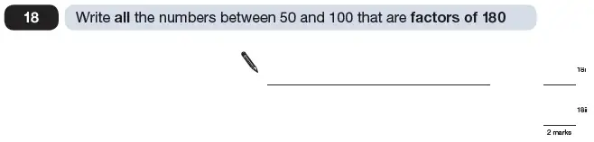 Question 18 - Maths Question Paper 1 - 2009
