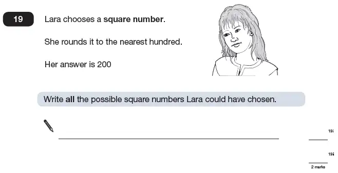 Question 19 - Maths Question Paper 2 - 2009