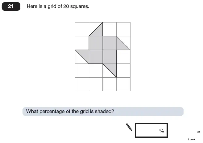 Question 21 - Maths Question Paper 2 - 2009