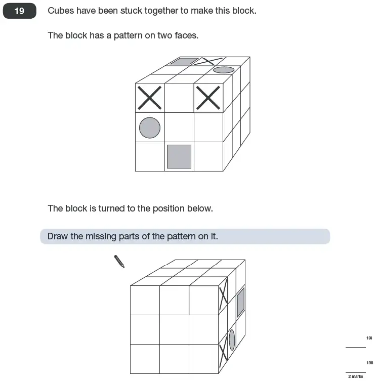 Question 19 - Maths Question Paper 2 - 2010