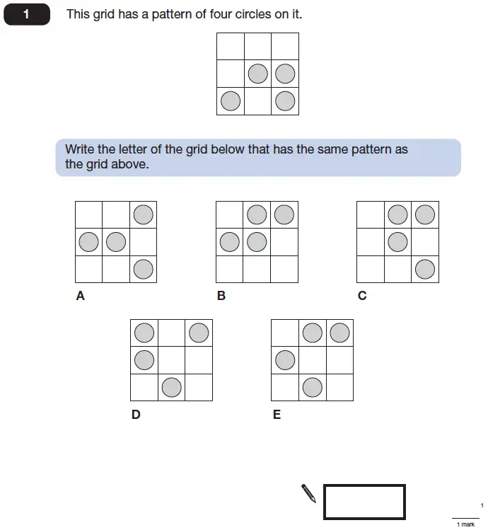 Question 1 - Maths Question Paper 1 - 2014