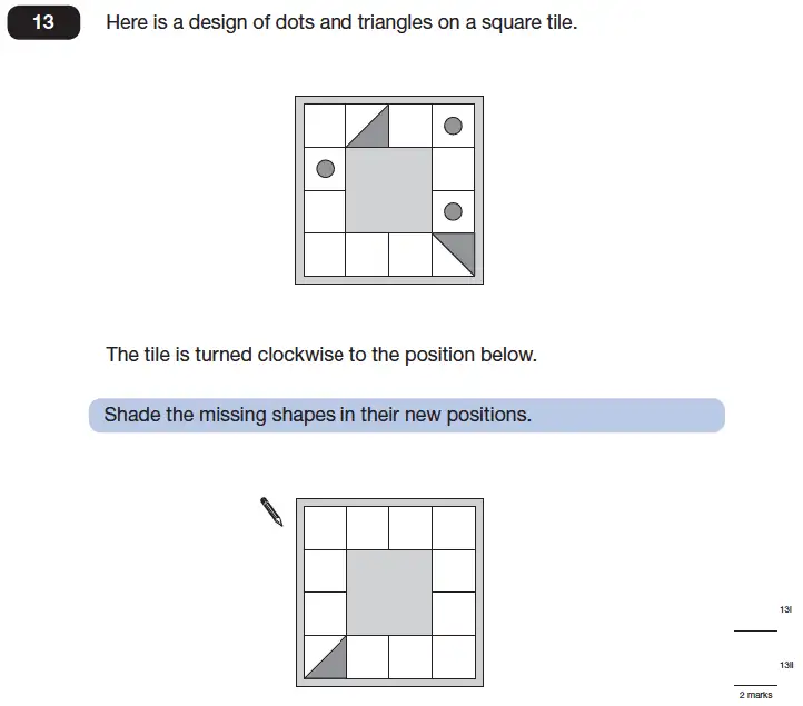 Question 13 - Maths Question Paper 2 - 2014