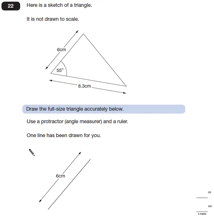 Question 22 - Maths Question Paper 2 - 2014