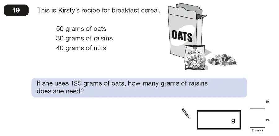 Question 19 - Maths Question Paper 1 - 2015