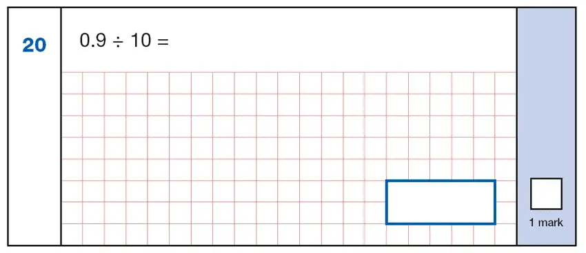 Question 20 - Arithmetic Maths Question Paper 1 - 2016