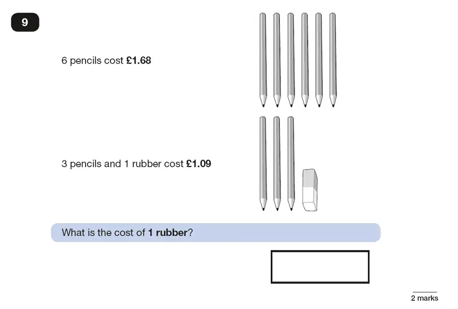Question 9 - Reasoning Maths Question Paper 2 - 2016