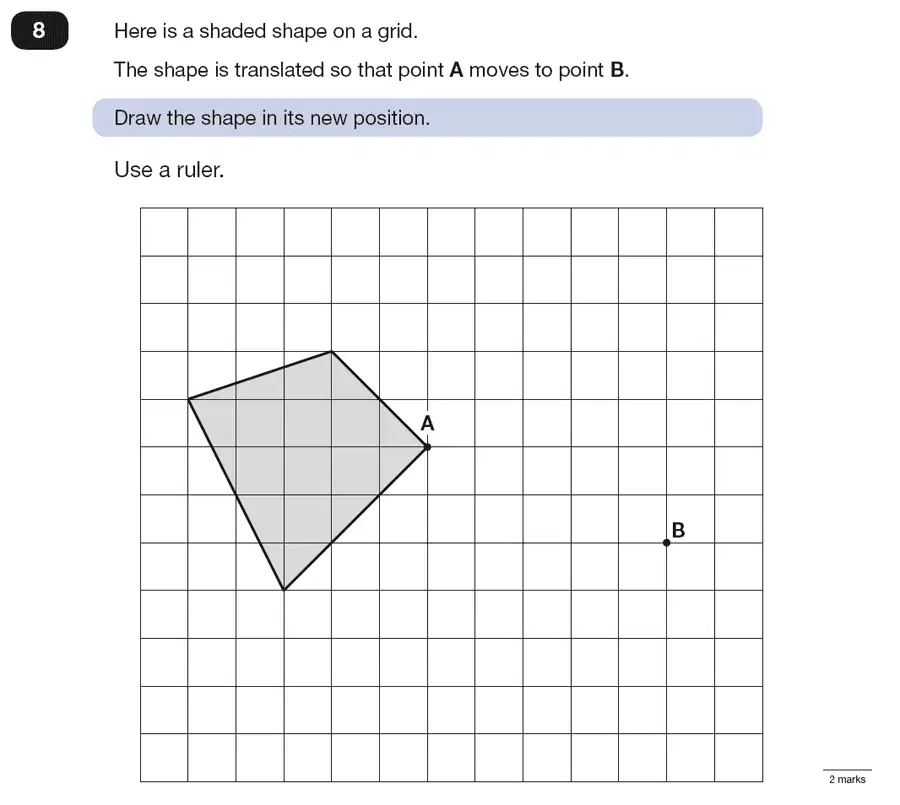 Question 8 - Reasoning Maths Question Paper 3 - 2016