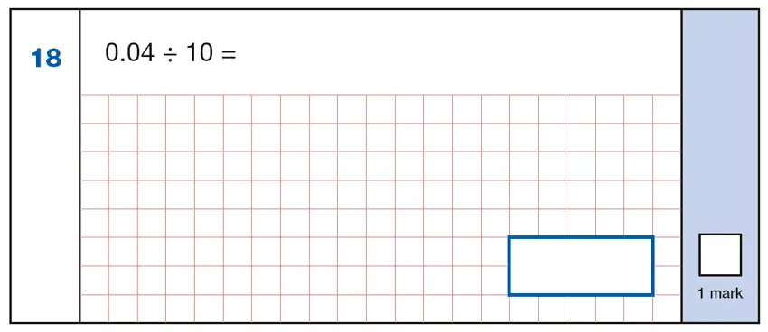 Question 18 - Arithmetic Maths Question Paper 1 - 2017