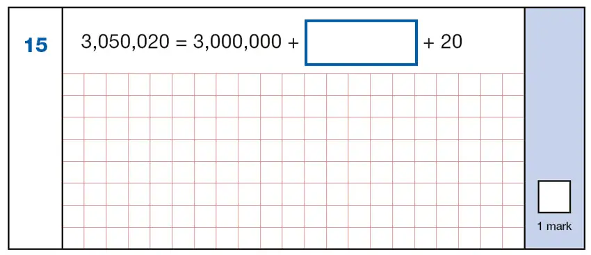 Question 15 - Arithmetic Maths Question Paper 1 - 2018