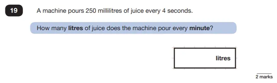 Question 19 - Reasoning Maths Question Paper 2 - 2019