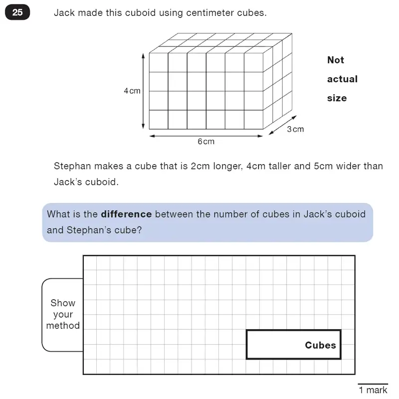 Question 25 - Predicted Paper - Reasoning Maths Paper 2 - Part C - 2025