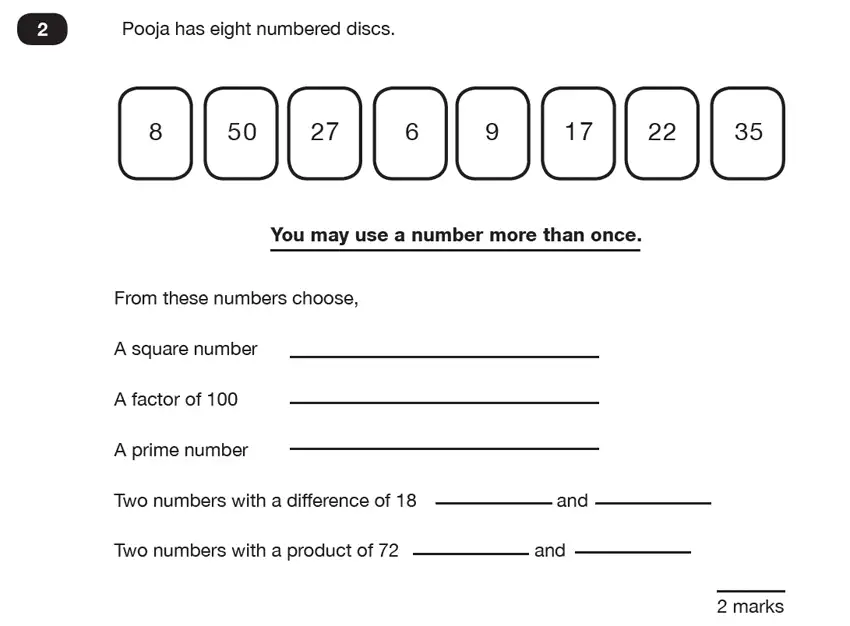 Question 2 - Predicted Paper - Reasoning Maths Paper 5 - Part C - 2025