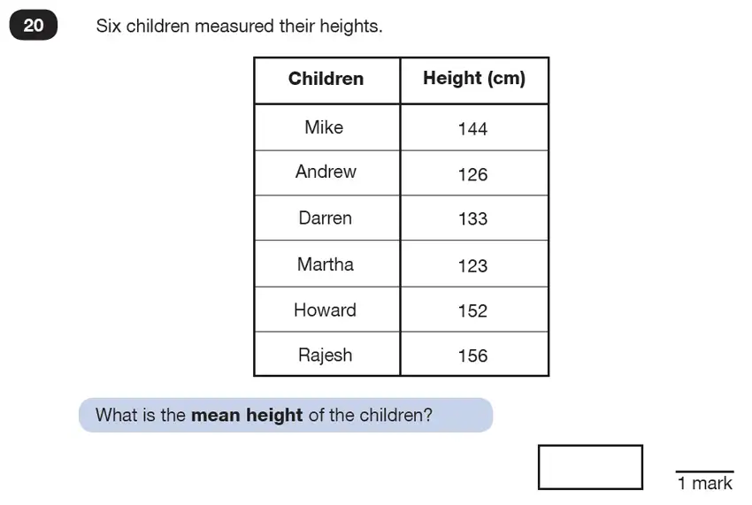 Question 20 - Predicted Paper - Reasoning Maths Paper 6 - Part B - 2025