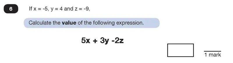 Question 06 - Predicted Paper - Maths KS2 SATs Test Paper 8 - Reasoning Part B - 2025