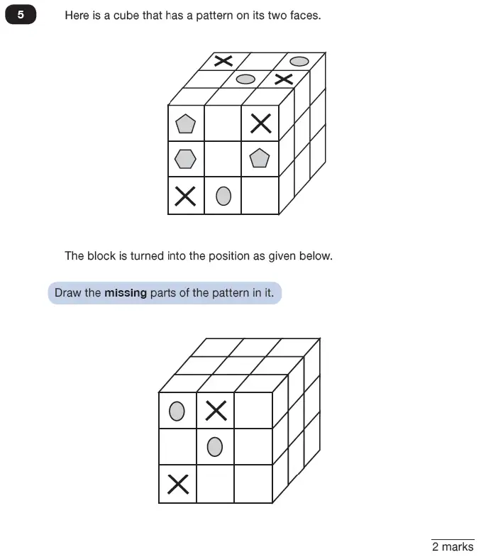 Question 05 - Predicted Paper - Maths KS2 SATs Test Paper 8 - Reasoning Part C - 2025