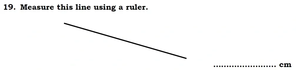 Question 19 - Chigwell School 7 Plus Maths Specimen Paper 2026