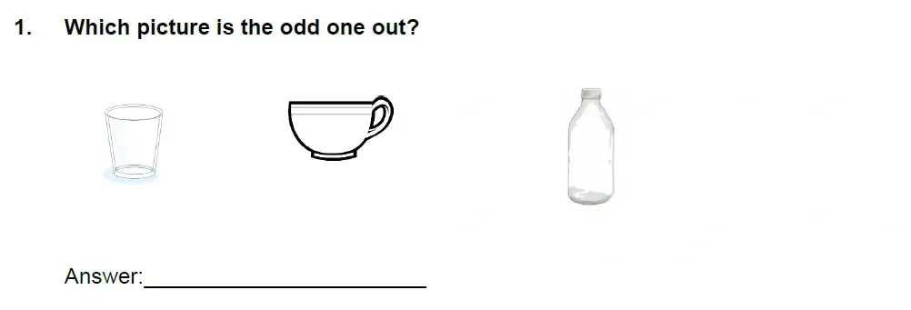 Question 01 - Latymer Prep 7 Plus Maths 2021 Sample Paper 1