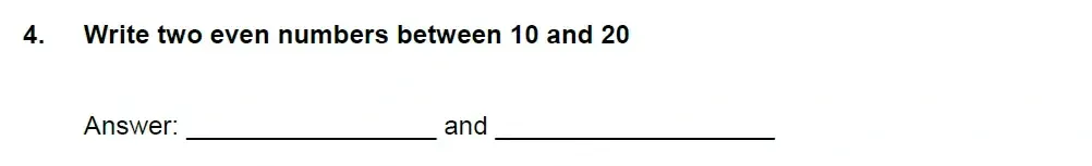 Question 04 - Latymer Prep 7 Plus Maths 2021 Sample Paper 1