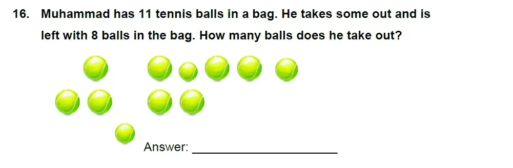 Question 16 - Latymer Prep 7 Plus Maths 2021 Sample Paper 1