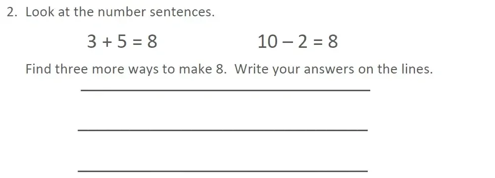 Question 02 - St Faiths Cambridge 7 Plus Maths Sample Paper 2026