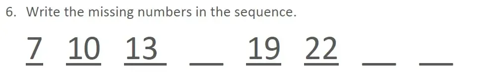 Question 06 - St Faiths Cambridge 7 Plus Maths Sample Paper 2026