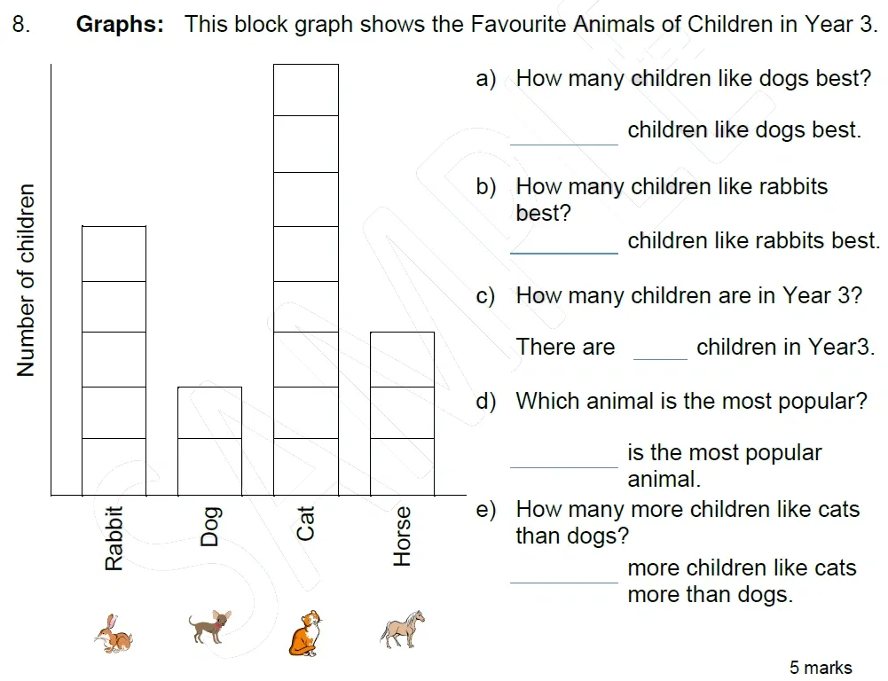 Question 08 - Stephen Perse School 7 Plus Maths 2026 Entrance Paper 1
