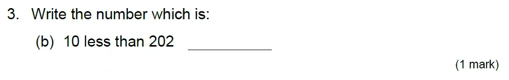 Question 03(b) - Stephen Perse School - Year 5 Maths Entrance Paper - 2026