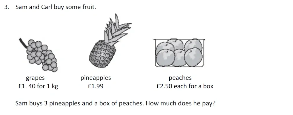 Question 03 - Dulwich College - 9 Plus Maths Sample Paper - 2026