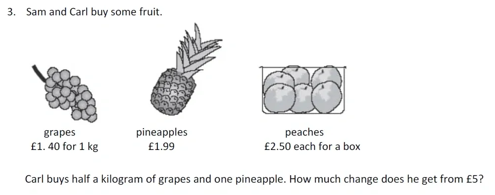 Question 04 - Dulwich College - 9 Plus Maths Sample Paper - 2026