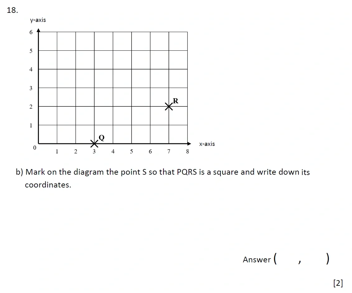 Question 18(b) - Emanuel School – 10 Plus Maths Entrance Exam Paper 2 - 2026