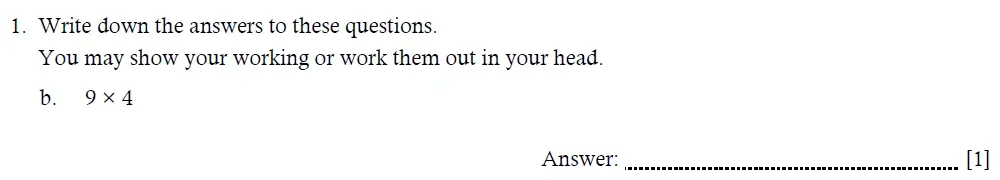 Question 01(b) - Hampton Court House - Year 5 Maths Entrance Exam Paper - 2026