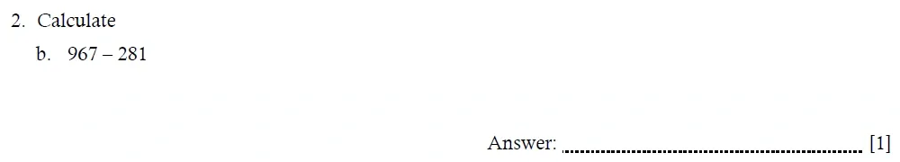 Question 02(b) - Hampton Court House - Year 5 Maths Entrance Exam Paper - 2026