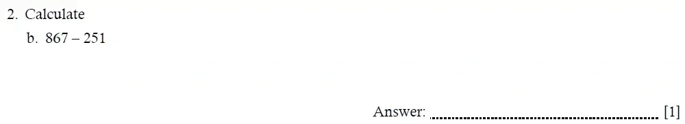 Question 02(b) - Hampton Court House – Year 6 Maths Entrance Exam Paper - 2026
