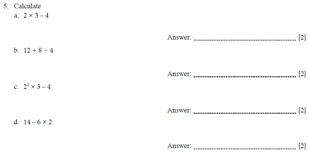 Question 05(a,b,c,d) - Hampton Court House – Year 6 Maths Entrance Exam Paper - 2026