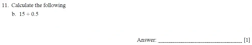 Question 11(b) - Hampton Court House – Year 6 Maths Entrance Exam Paper - 2026